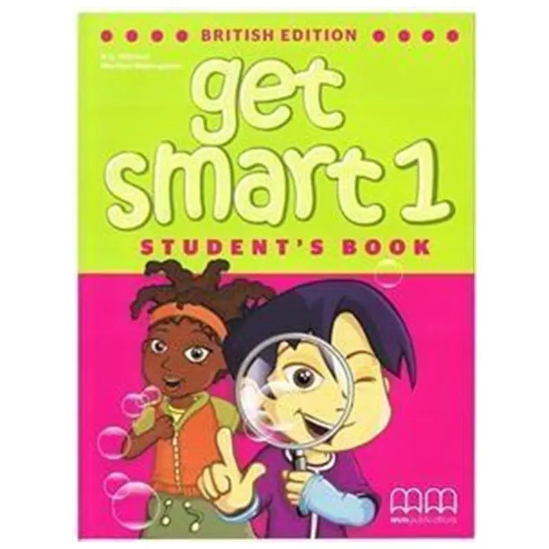 Książka - Get smart 1 SB wersja brytyjska MM PUBLICATIONS