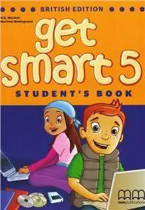 Książka - Get smart 5 SB wersja brytyjska MM PUBLICATIONS