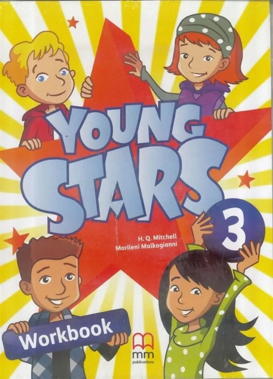 Książka - Young Stars 3. Workbook (Includes Cd-Rom)