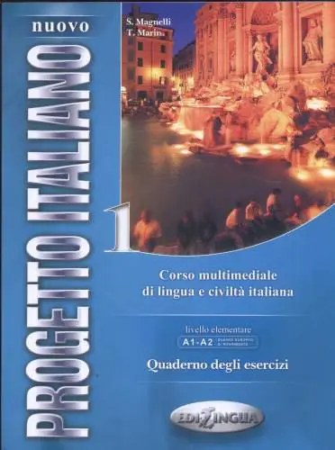 Książka - Nuovo Progetto italiano 1 ćwiczenia