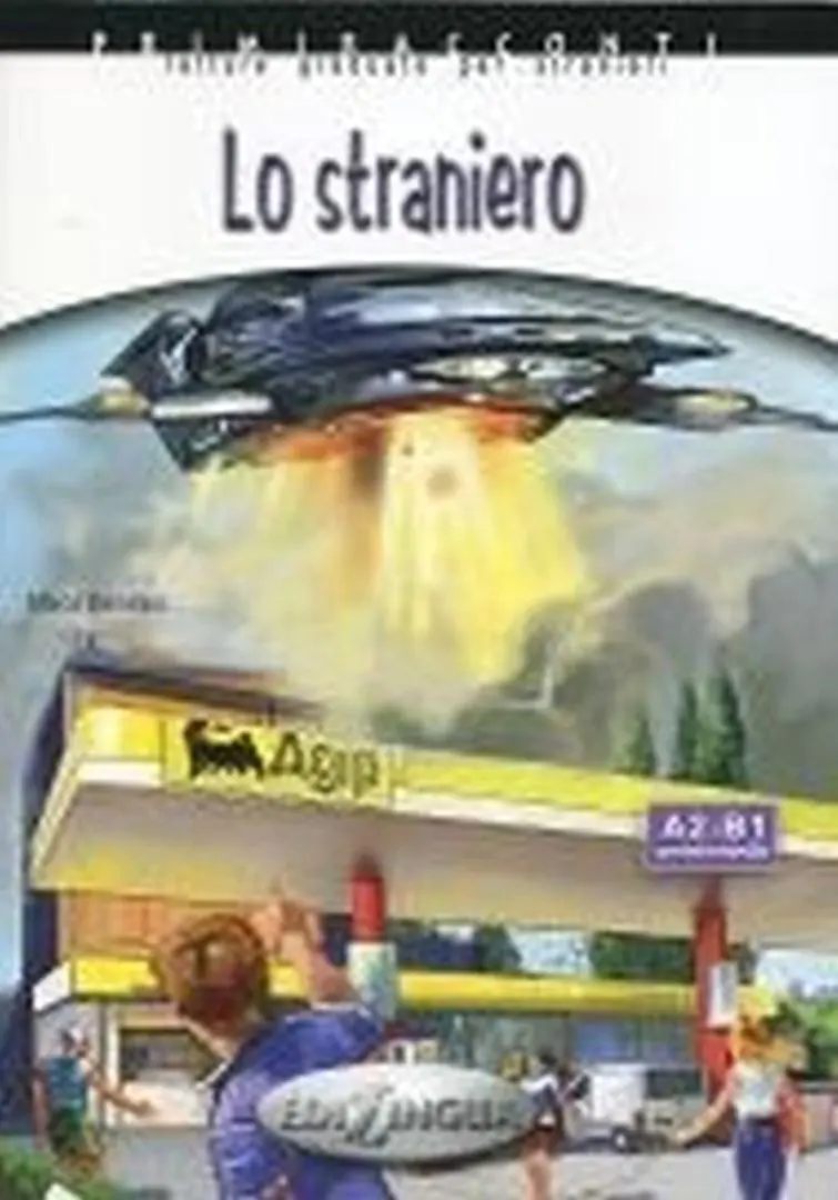 Książka - Lo straniero książka + CD poziom A2-B1