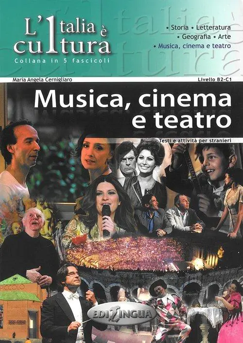 Książka - Italia e cultura. Musica cinemo e teatro. Poziom B2-C1