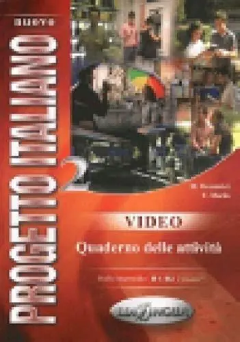 Książka - Nuovo Progetto Italiano 2 video quaderno delle...