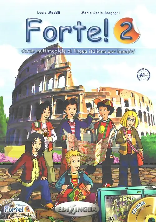 Książka - Forte! 2. Podręcznik z ćwiczeniami + CD