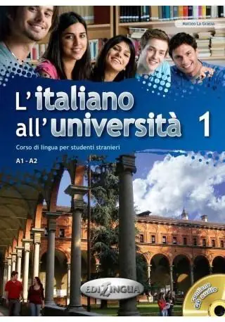 Książka - L'italiano all'universita 1. Podręcznik + Ćwiczenia + CD audio