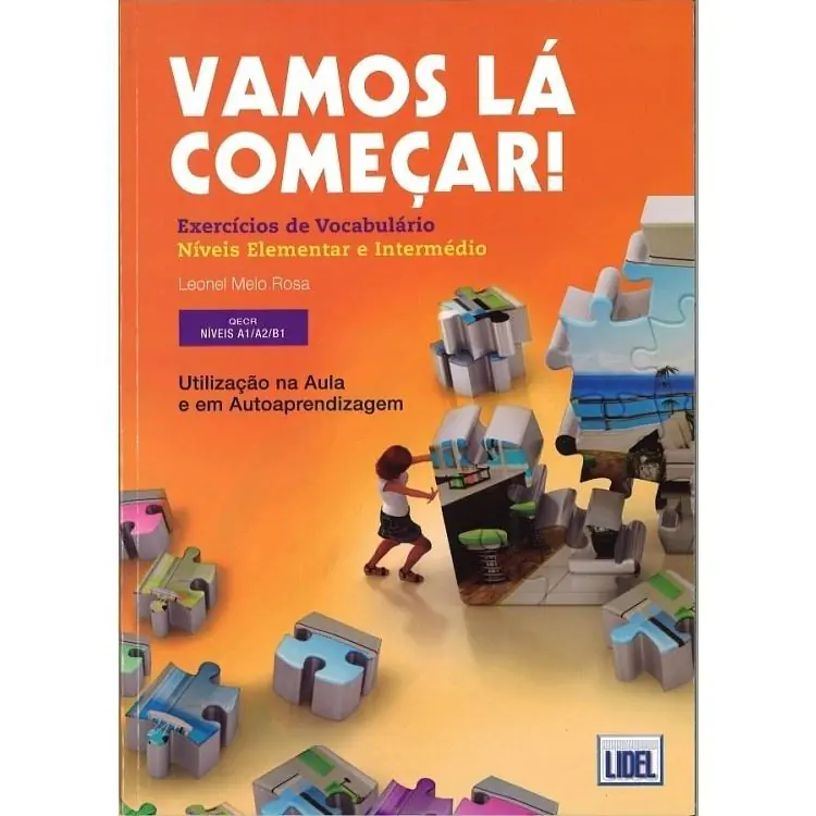 Książka - Vamos la comecar exercicios de vocabulario niveis A1/A2/B1