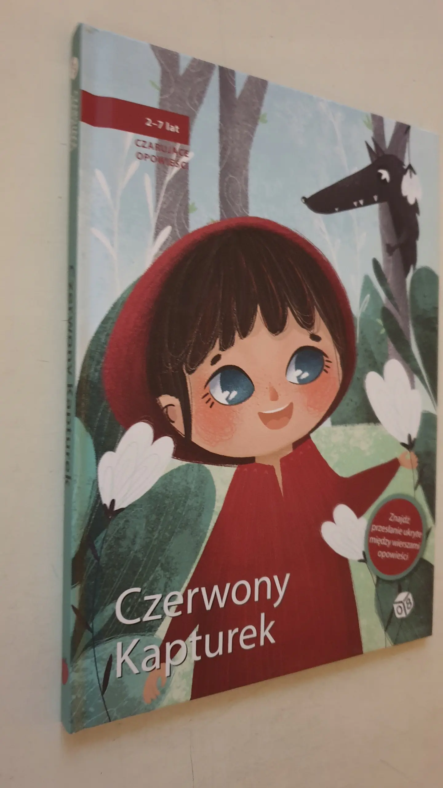 Książka - Czarujące opowieści Czerwony kapturek