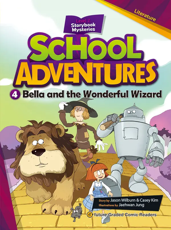 Książka - Bella and the Wonderful Wizard. School Adventures. Level 2. Część 4