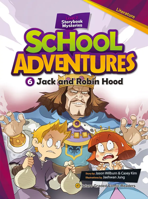 Książka - Jack and Robin Hood. School Adventures. Level 2. Część 6