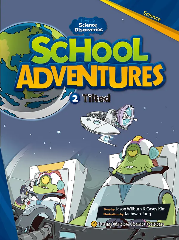 Książka - Tilted. School Adventures. Level 3. Część 2