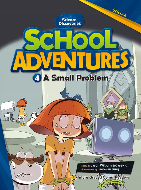 Książka - A Small Problem. School Adventures. Level 3. Część 4