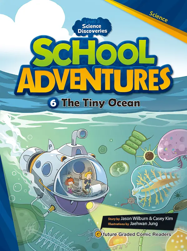 Książka - The Tiny Ocean. School Adventures. Level 3. Część 6