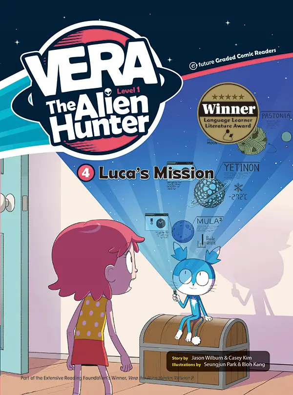 Książka - Luca's Mission. Vera The Alien Hunter. Level 1. Część 4