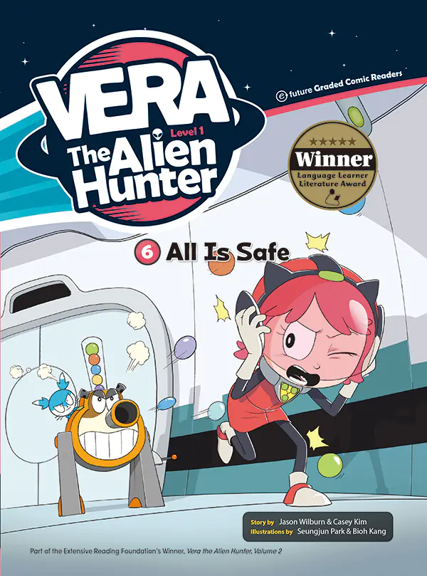 Książka - All Is Safe. Vera The Alien Hunter. Level 1. Część 6