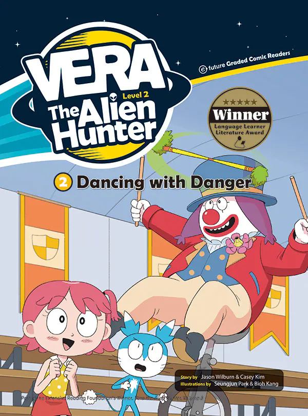 Książka - Dancing with Danger. Vera The Alien Hunter. Level 2. Część 2