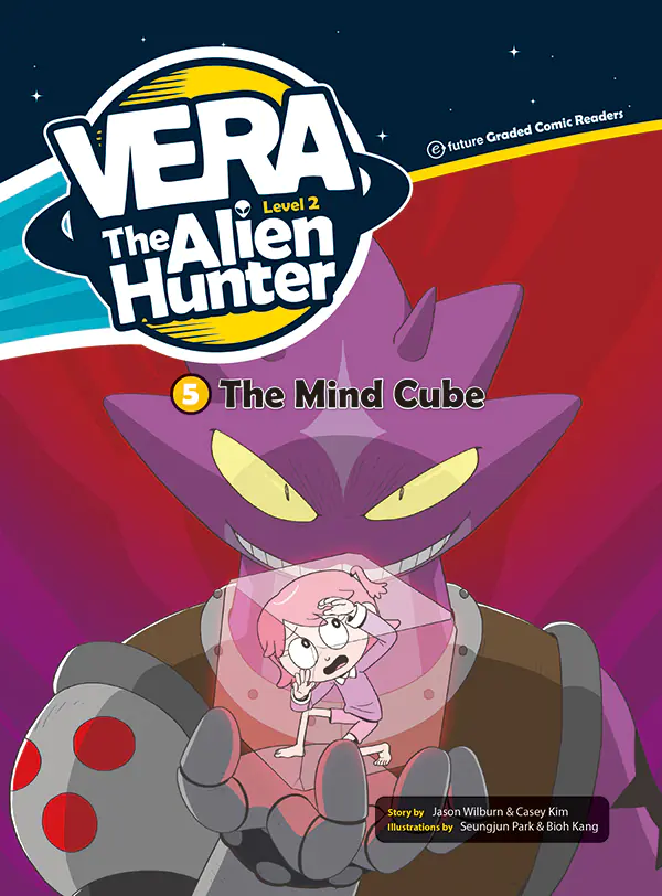 Książka - The Mind Cube. Vera The Alien Hunter. Level 2. Część 5