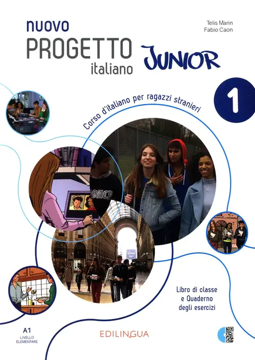 Książka - Nuovo Progetto italiano Junior 1. Podręcznik i ćwiczenia