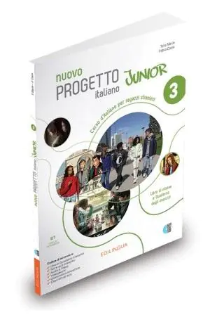 Książka - Nuovo Progetto italiano Junior 3. Podręcznik i zeszyt ćwiczeń