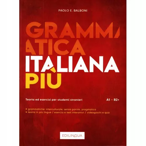 Książka - Grammatica Italiana Piu