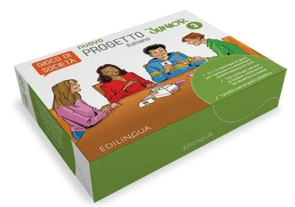 Książka - Nuovo Progetto italiano junior 3 Gioco di societa
