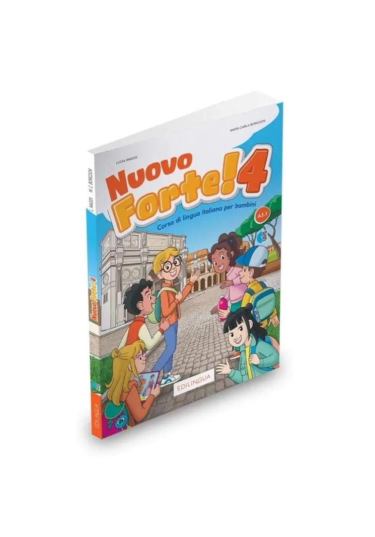 Książka - Nuovo Forte! 4 podręcznik + ćwiczenia + online