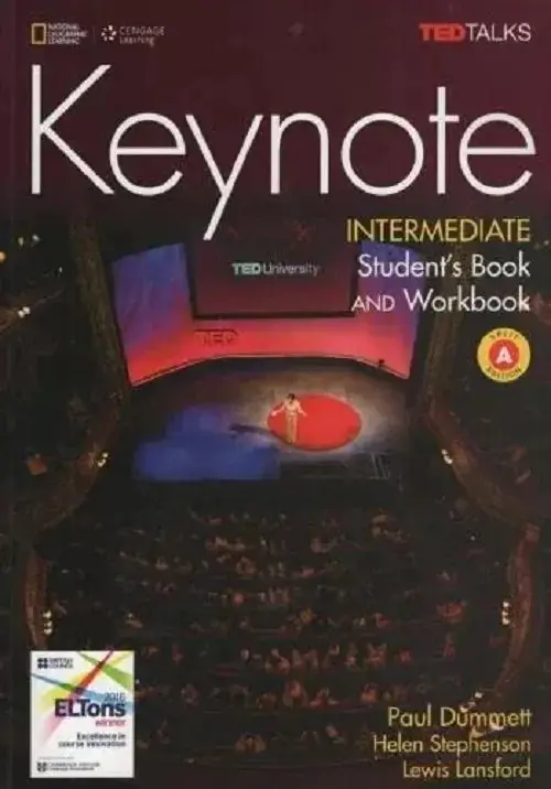 Książka - KEYNOTE B1+ Intermediate Combo Split A Student's Book+ WB + Spark Online Practice and Student's e-book