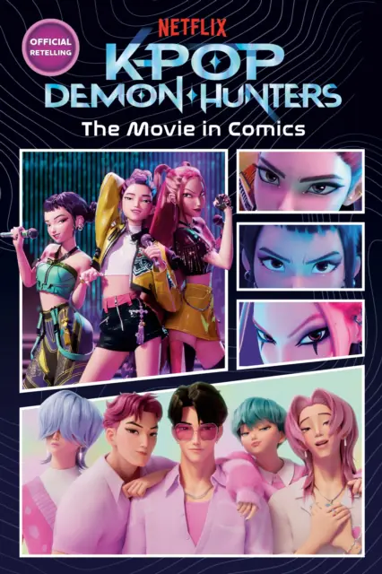 Książka - K-Pop Demon Hunters. The Movie in Comics
