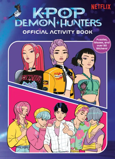 Książka - K-Pop Demon Hunters. Official Activity Book