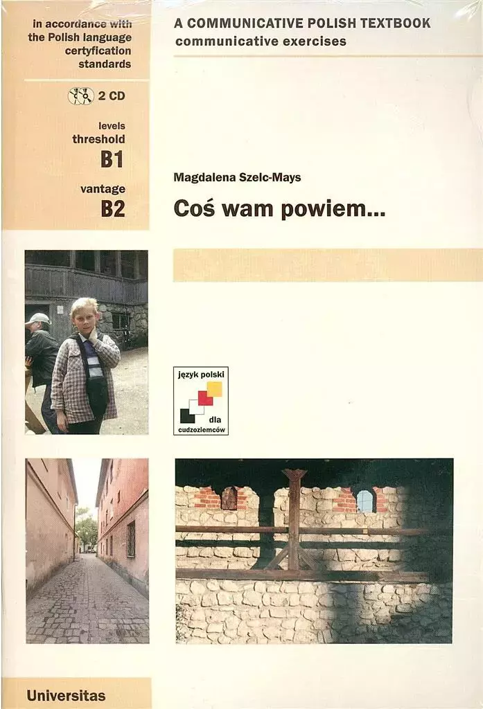 Książka - Coś wam powiem ćw kom. B1, B2 w.ang ćw + 2CD