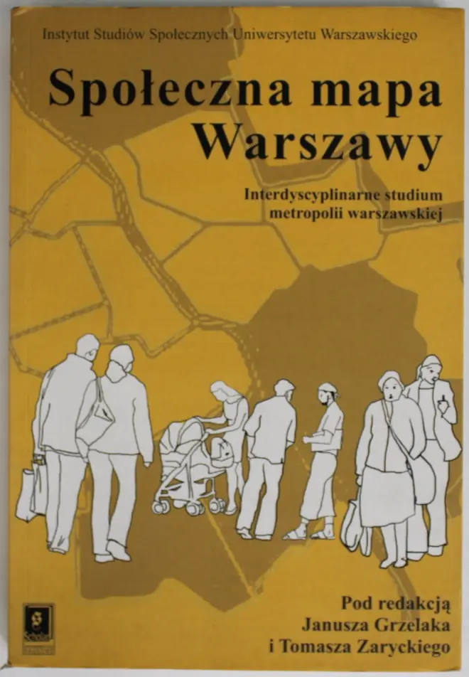 Książka - Społeczna Mapa Warszawy