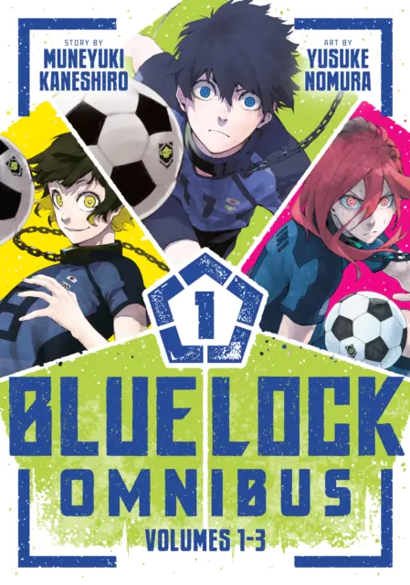 Książka - Blue Lock Omnibus 1