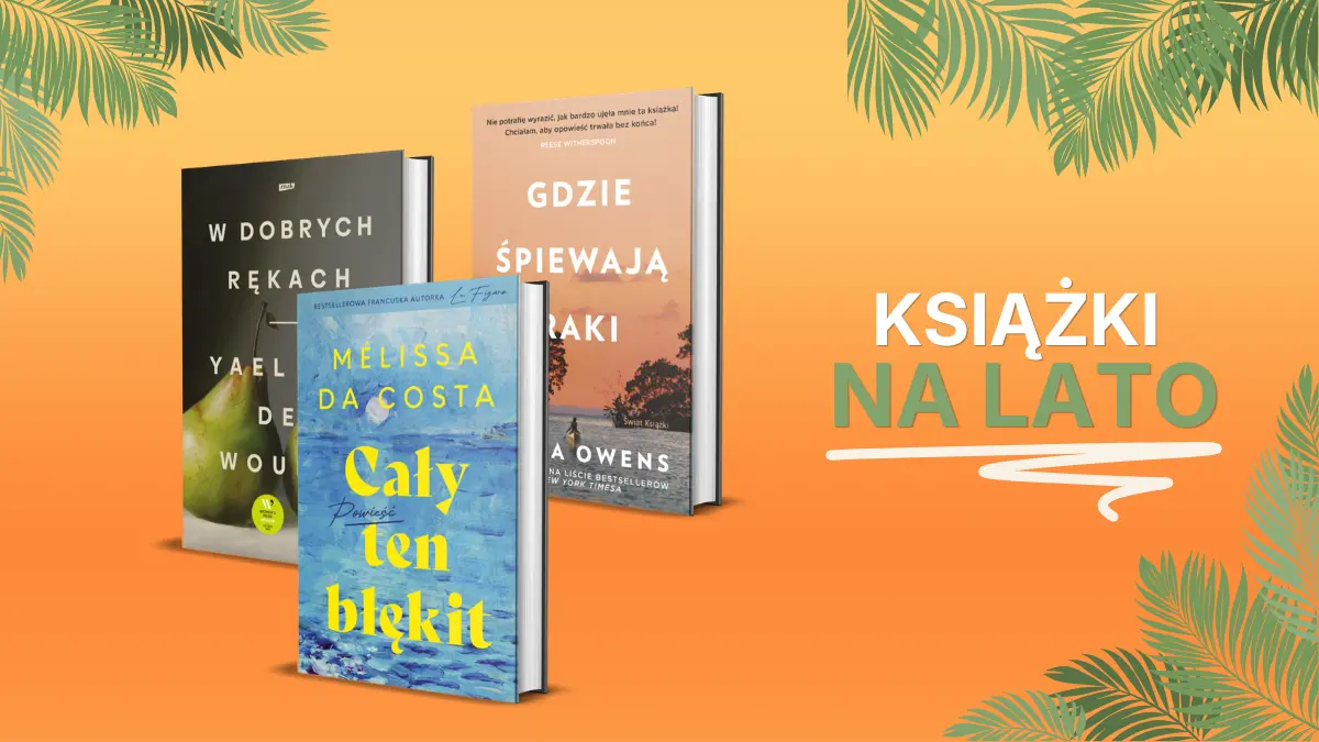 Okładki dobrych książek na lato