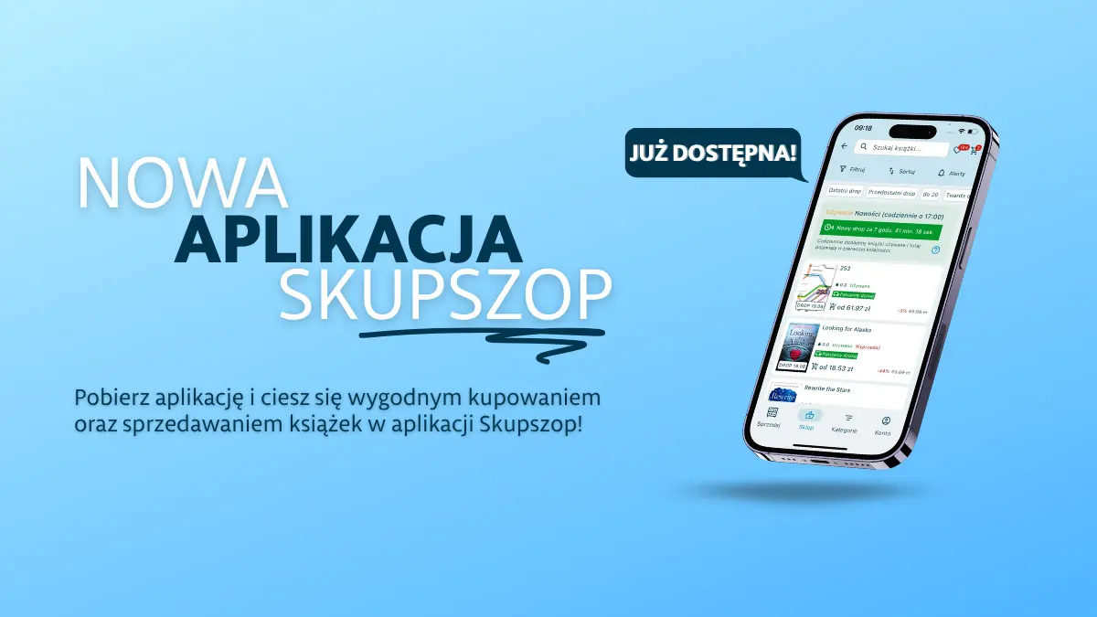 Aplikacja mobilna SkupSzop już dostępna! Wygodnie kupuj i sprzedawaj książki