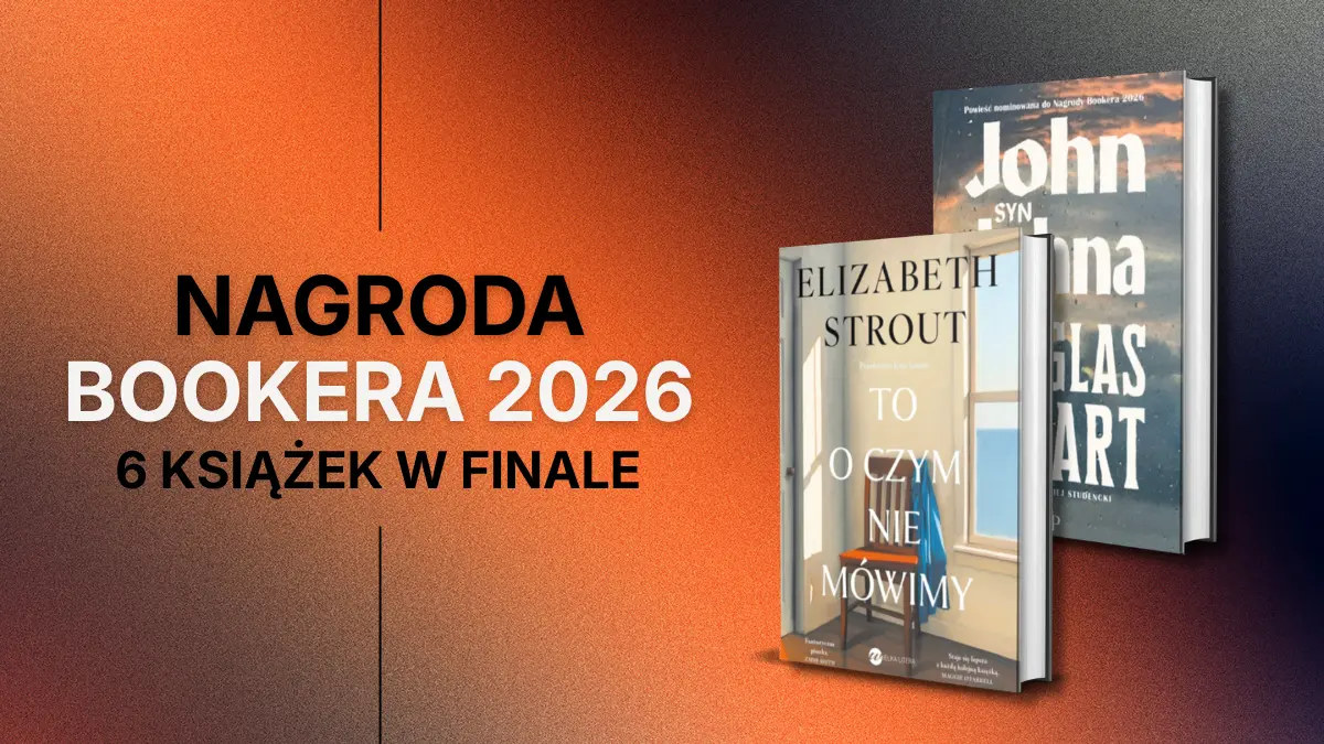 Okładki dwóch książek z finału Nagrody Bookera 2026