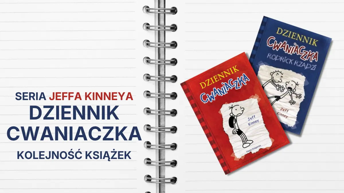 Okładki książek z serii Dziennik Cwaniaczka