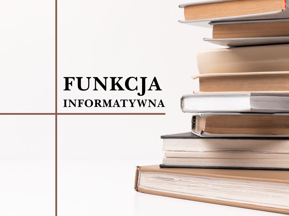 Funkcja informatywna języka. Jak ją właściwie zdefiniować?