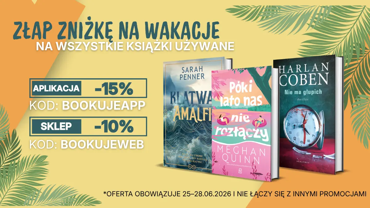 Odbierz zniżkę na wakacje na książki używane