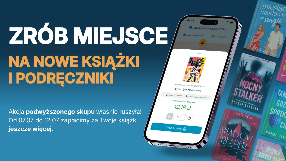 Podnosimy ceny skupu książek w SkupSzopie