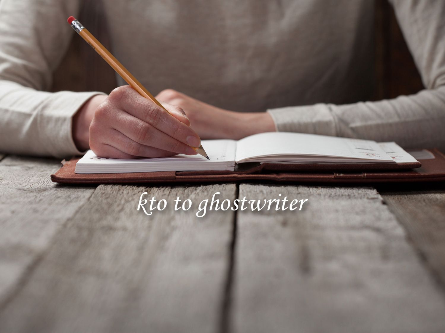 Kto to jest ghostwriter?