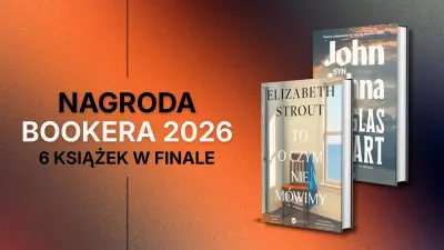Okładki dwóch książek z finału Nagrody Bookera 2026