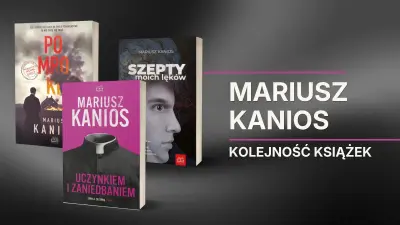 Okładki książek Mariusza Kaniosa