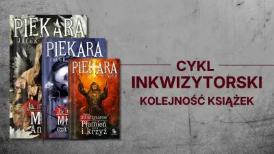 Okładki książek, cykl Ja, Inkwizytor Jacka Piekary