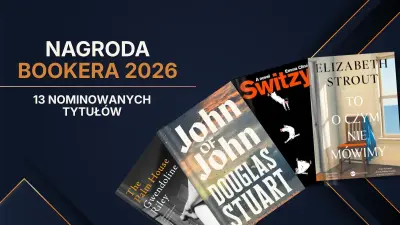 Okładki książek z długiej listy Nagrody Bookera 2026