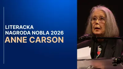 Zdjęcie kanadyjskiej poetki Anne Carson, laureatka Literackiej Nagrody Nobla 2026