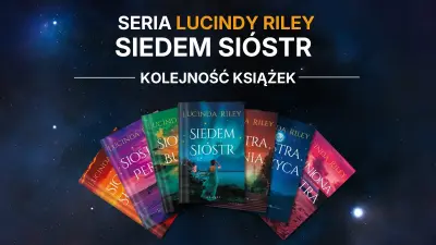 Okładki książek z serii Siedem Sióstr.